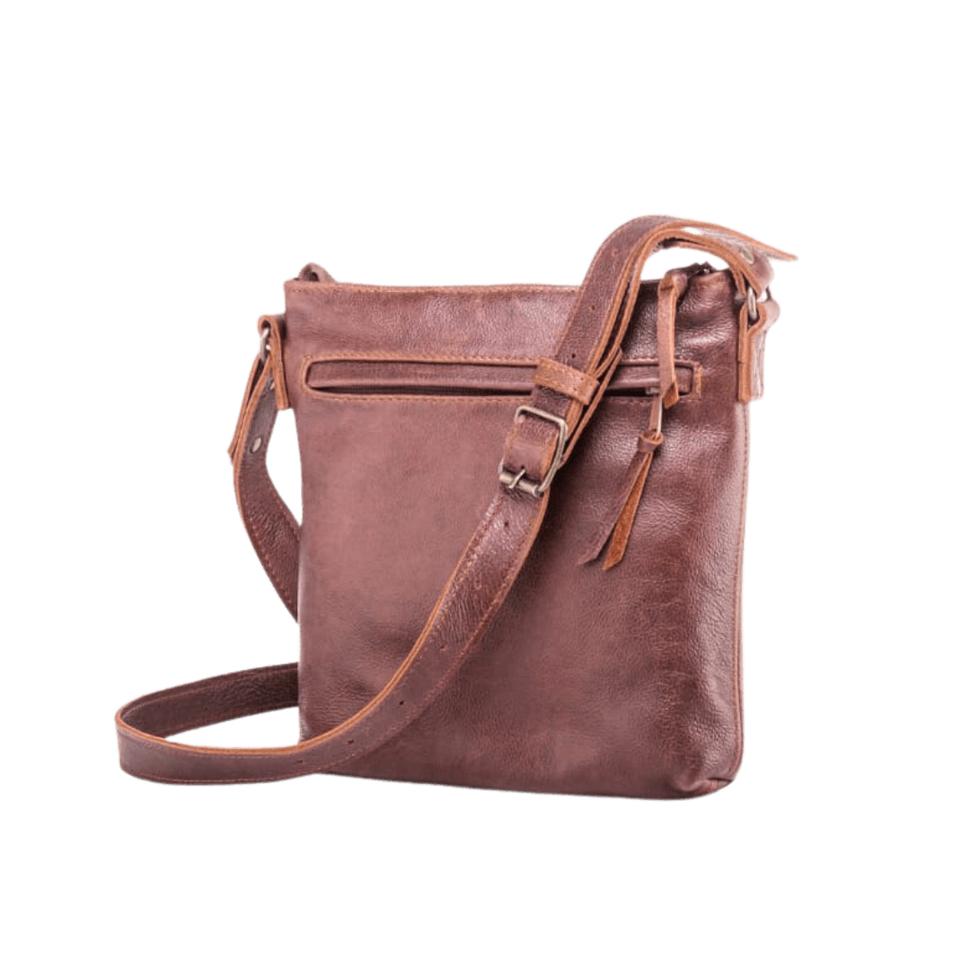 Leather Sling Bag - Large