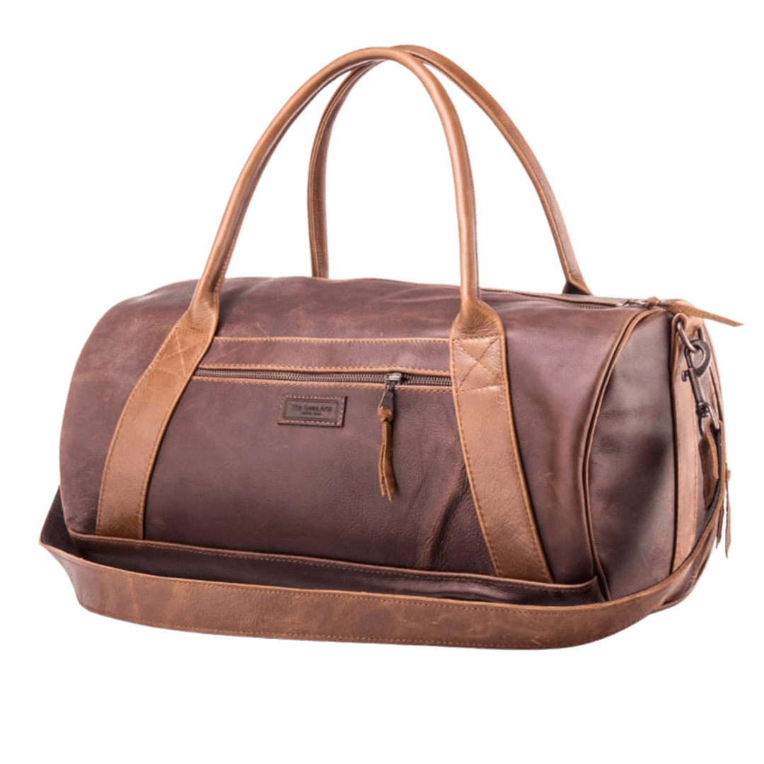 Leather duffel bag (small)